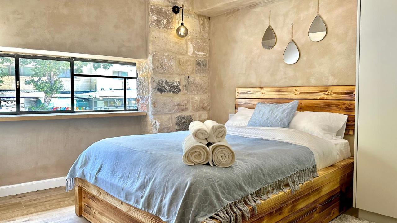 Boutique Apartment In Heart Of Haifa Exteriör bild